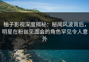 柚子影视深度揭秘：秘闻风波背后，明星在粉丝见面会的角色罕见令人意外